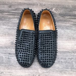 Christian Louboutin Spike Roller Boat Shoe